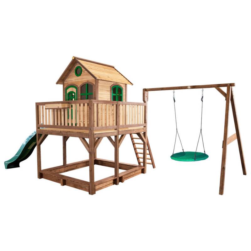 Ambia Garden SPIELTURM Braun, Grün