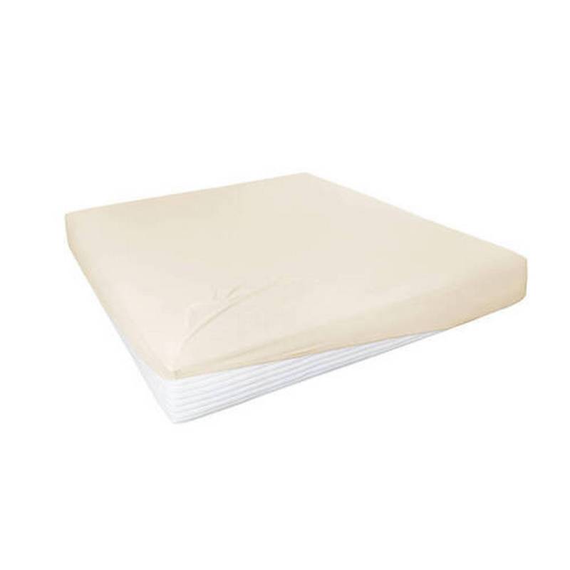 XXXL TOPPER-SPANNBETTTUCH Ecru