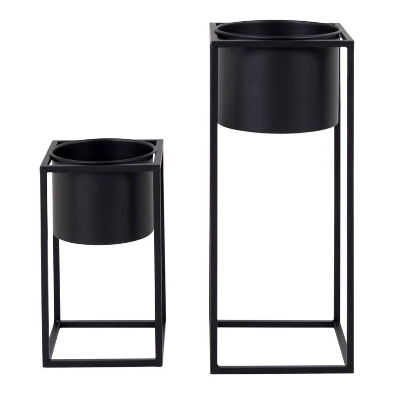 XXXL ÜBERTOPF-SET Schwarz