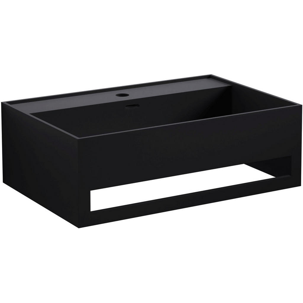 XXXL WASCHBECKEN Schwarz