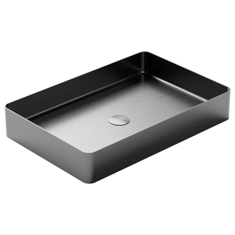 XXXL WASCHBECKEN Schwarzchrom