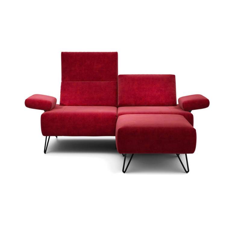 SENSOO 2-SITZER-SOFA Rot
