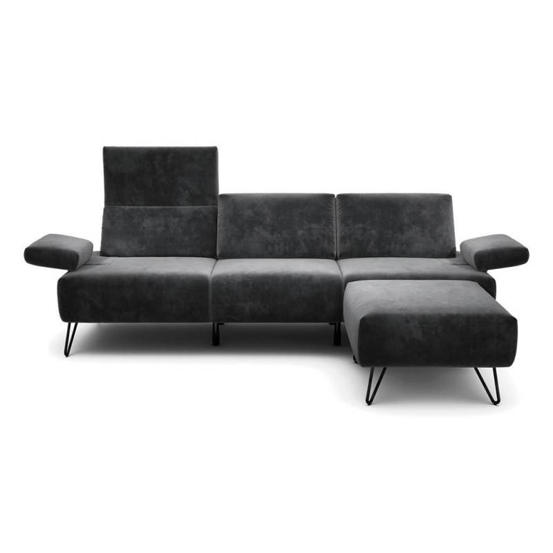 SENSOO 3-SITZER-SOFA Anthrazit