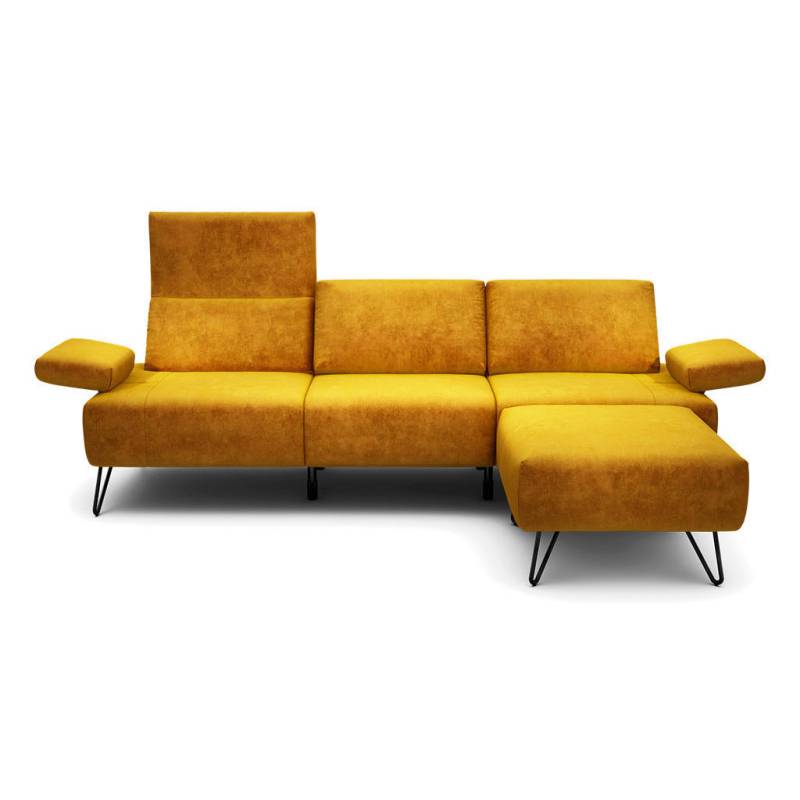 SENSOO 3-SITZER-SOFA Gelb