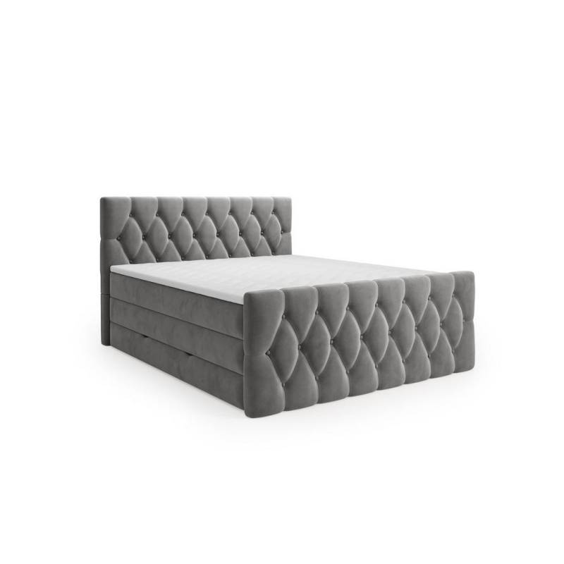 XXXLutz BOXSPRINGBETT Grau
