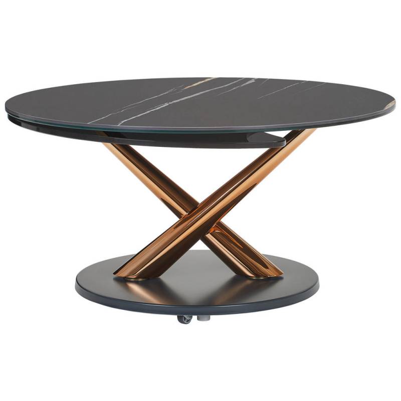 Naos COUCHTISCH Anthrazit, Kupfer