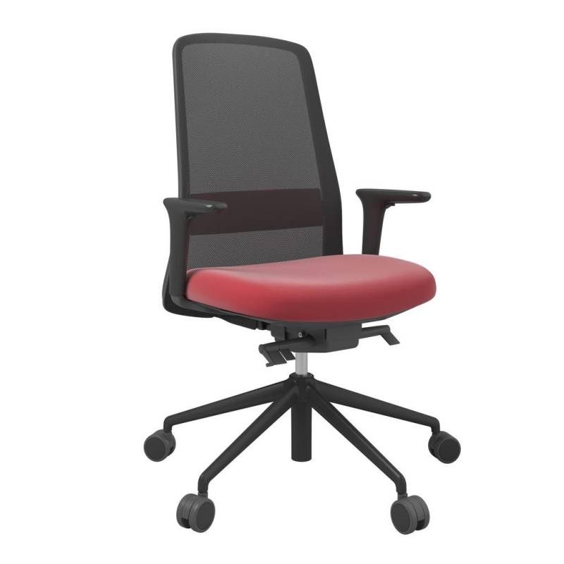 XXXL DREHSTUHL Rot, Schwarz