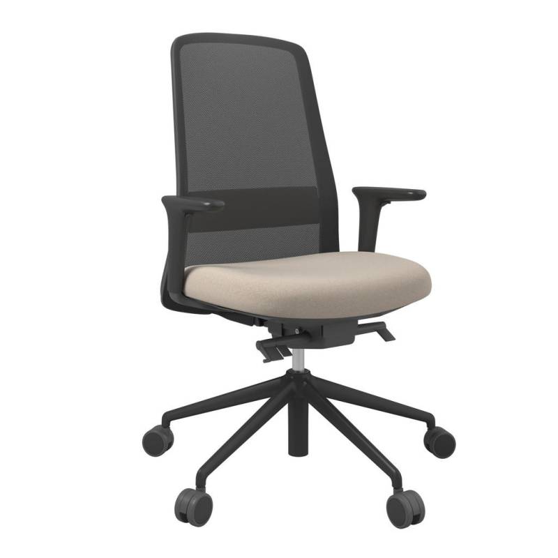 XXXL DREHSTUHL Schwarz, Beige