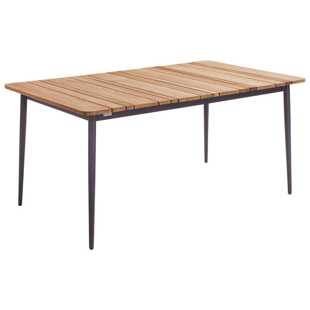 XXXL GARTENTISCH Anthrazit, Teak XXXL GARTENTISCH Anthrazit, Teak