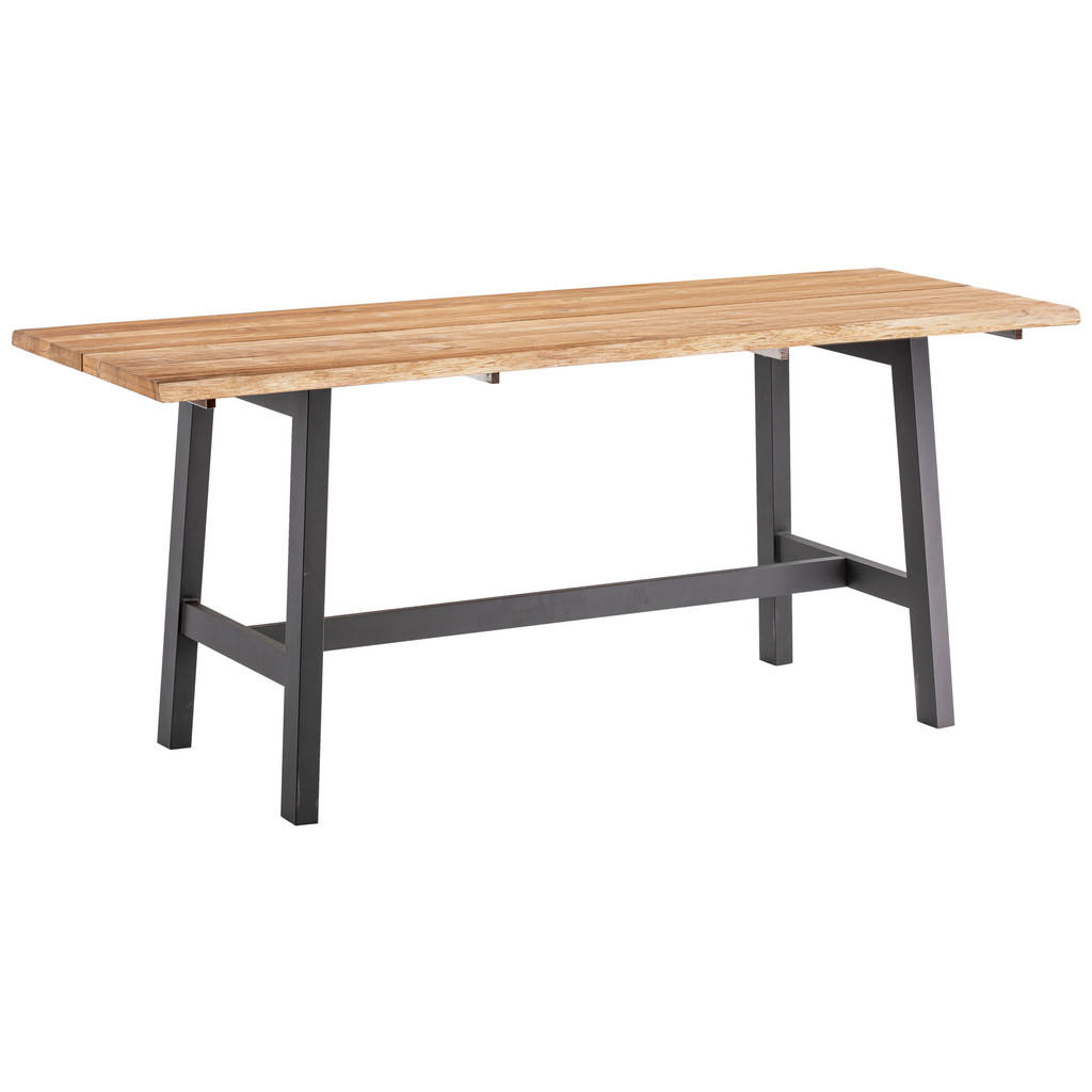 XXXL GARTENTISCH Anthrazit, Teak XXXL GARTENTISCH Anthrazit, Teak