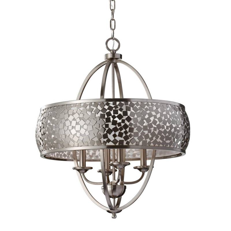 Elstead Lighting KRONLEUCHTER Silber