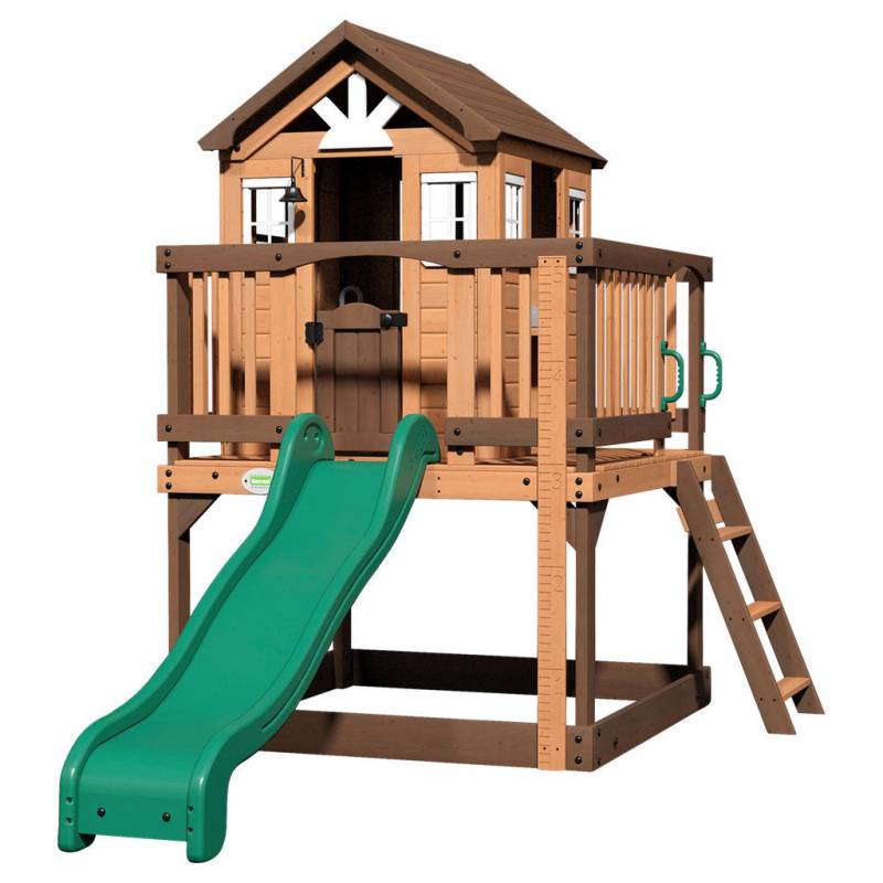 Ambia Garden SPIELTURM Braun, Grün