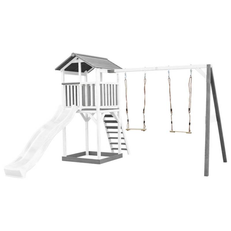 Ambia Garden SPIELTURM Grau, Weiß