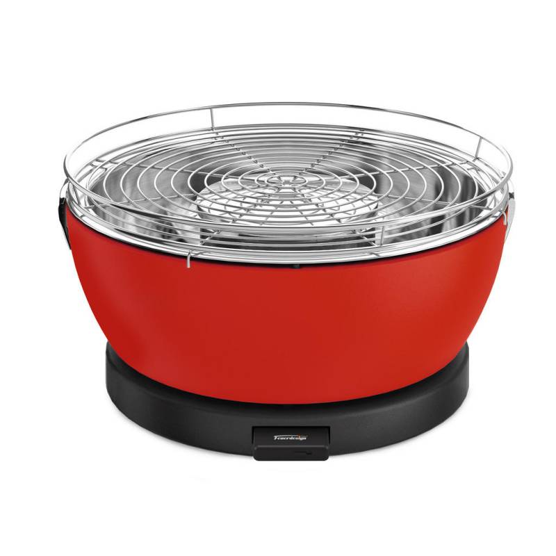 XXXL HOLZKOHLEGRILL Rot
