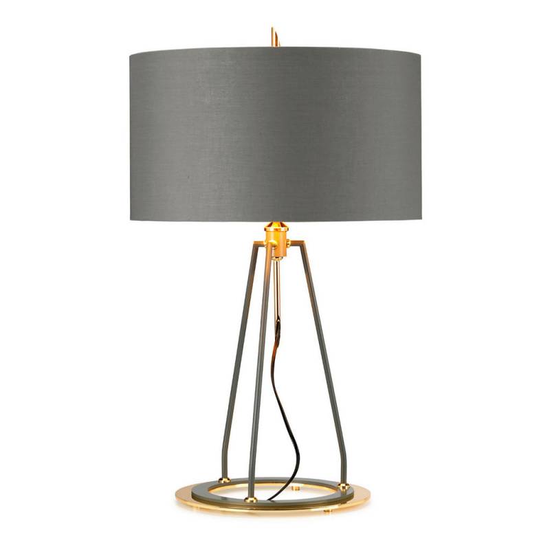 Elstead Lighting TISCHLEUCHTE Gold, Dunkelgrau
