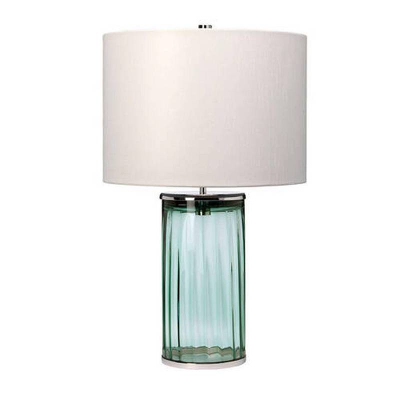 Elstead Lighting TISCHLEUCHTE Nickel, Grün