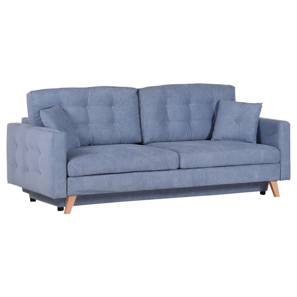 Xora SCHLAFSOFA Hellblau