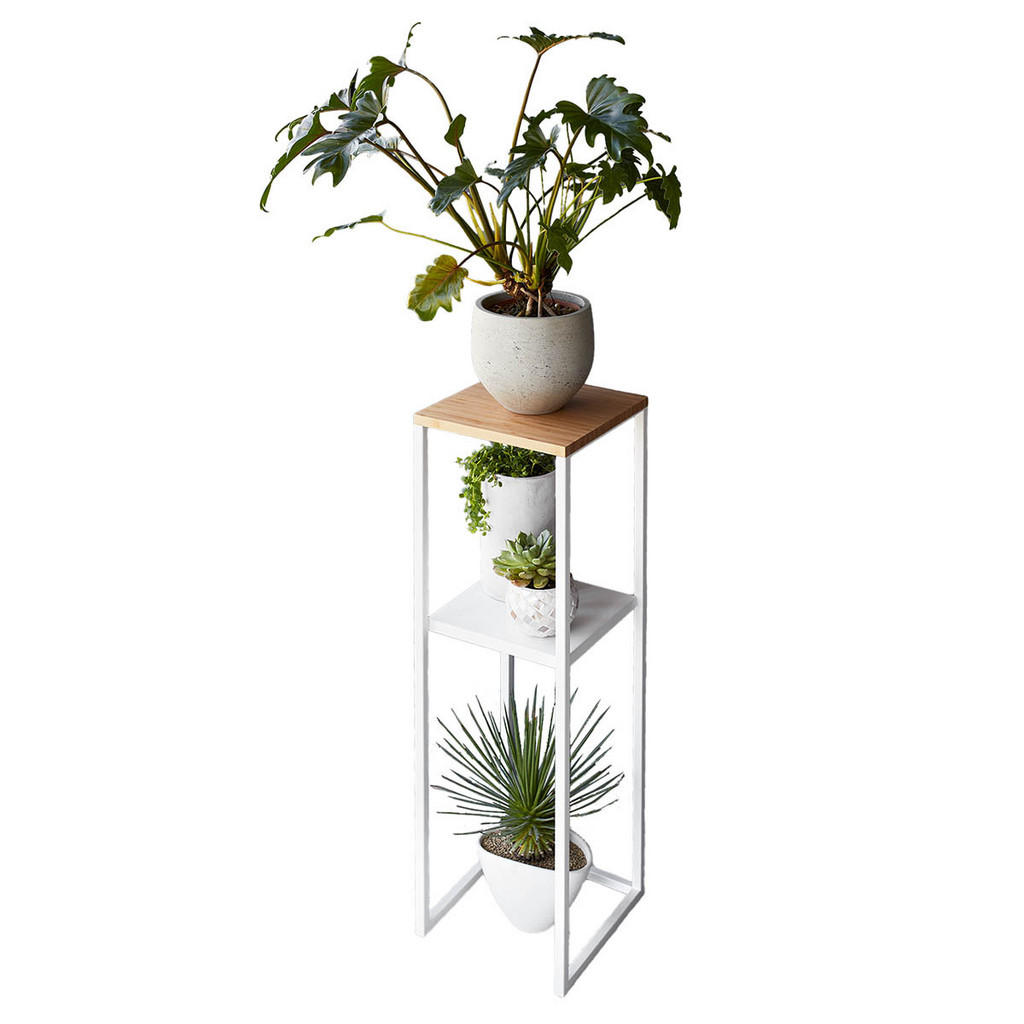 Yamazaki Standregal, Weiß, Metall, Echtholz, Floral, 2 Fächer, 25x80x25 cm, Wohnzimmer, Regale, Bücherregale Yamazaki Standregal, Weiß, Metall, Echtholz, Floral, 2 Fächer, 25x80x25 cm, Wohnzimmer, Regale, Bücherregale von Yamazaki