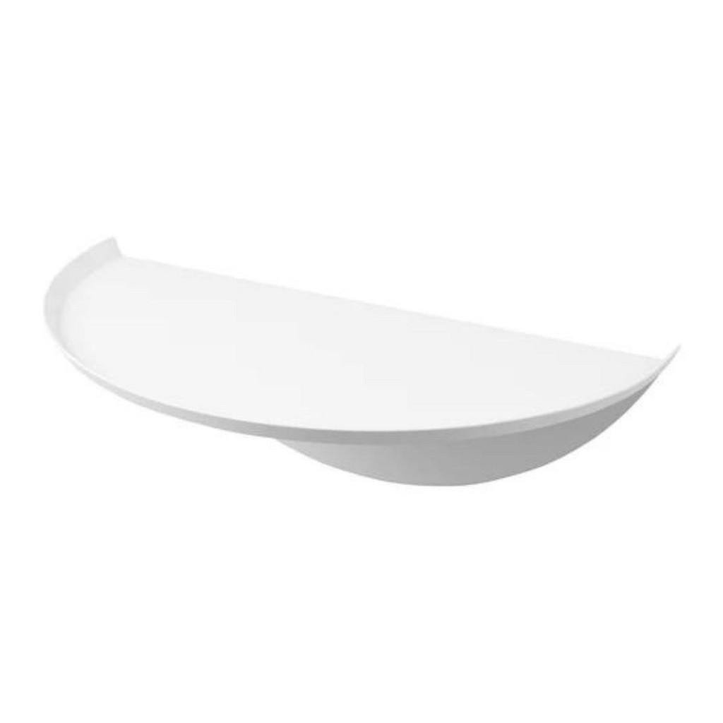 Yamazaki Wandregal, Weiß, Metall, Rundform,Rund,Rund, 22x11.7x40 cm, Wohnzimmer, Regale, Wandregale Yamazaki Wandregal, Weiß, Metall, Rundform,Rund,Rund, 22x11.7x40 cm, Wohnzimmer, Regale, Wandregale von Yamazaki