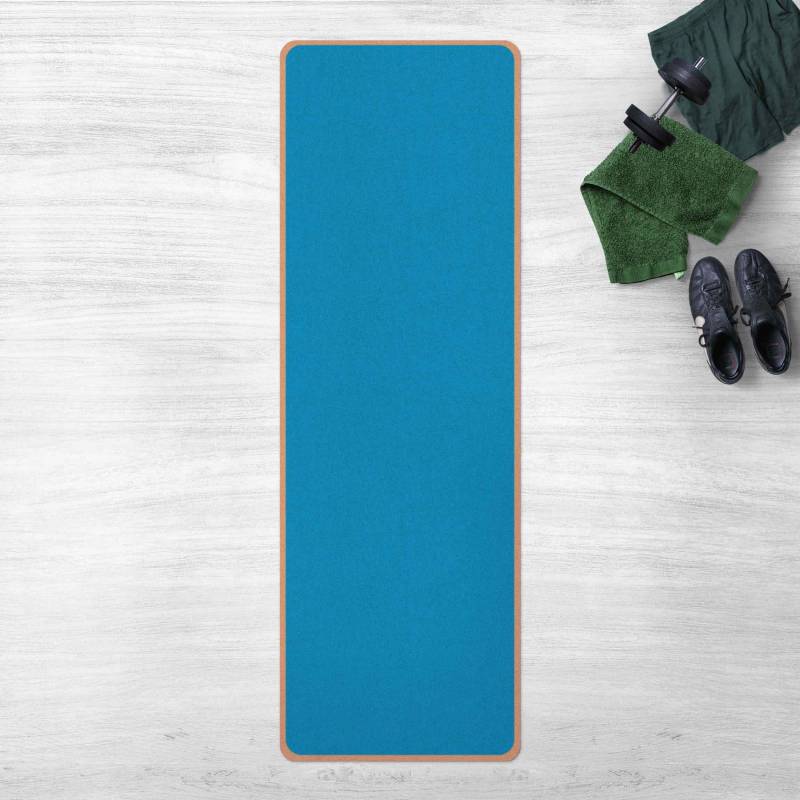 Yogamatte Kork Enzian