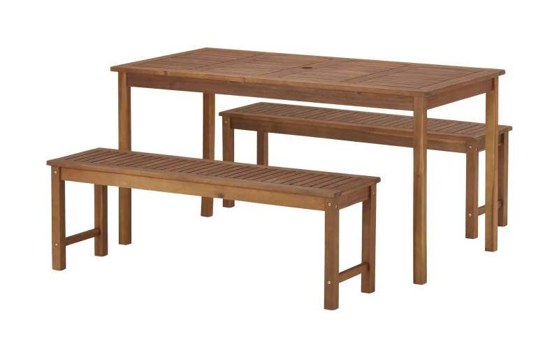 Yorkshire Bank-Set Honduras ¦ holzfarben Garten > Gartenmöbel > Gartenmöbelsets - Höffner Yorkshire Bank-Set Honduras ¦ holzfarben Garten > Gartenmöbel > Gartenmöbelsets - Höffner