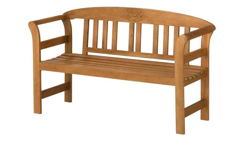 Yorkshire Gartenbank aus Eukalyptusholz Holstein ¦ holzfarben ¦ Maße (cm): B: 130 H: 80 T: 50.0 Garten > Gartenmöbel > Gartenbänke - Höffner