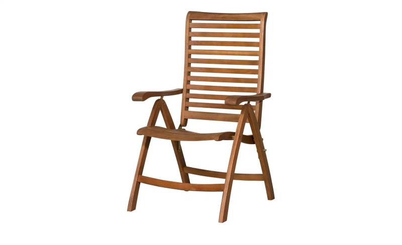 Yorkshire Klappsessel  Eukalyptusholz Holstein Premium ¦ holzfarben ¦ Maße (cm): B: 65 H: 109,5 T: 70.0 Garten > Gartenmöbel > Gartenstühle - Höffner