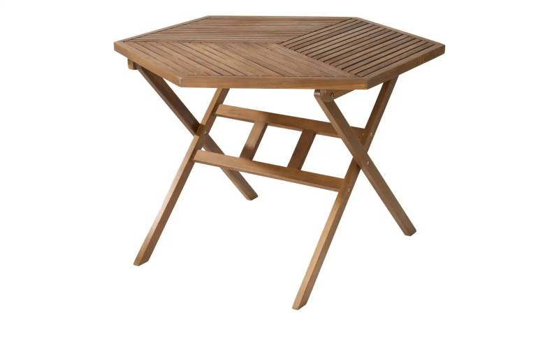 Yorkshire Klapptisch  Grenada ¦ holzfarben ¦ Maße (cm): B: 110 H: 74,5 Garten > Gartenmöbel > Gartentische - Möbel Kraft