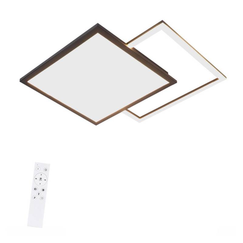 ZMH LED-DECKENLEUCHTE Schwarz