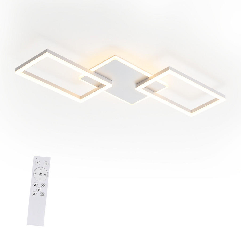 ZMH Led-Deckenleuchte, Weiß, Metall, 45x7x80 cm, Lampen & Leuchten, Innenbeleuchtung, Deckenleuchten ZMH Led-Deckenleuchte, Weiß, Metall, 45x7x80 cm, Lampen & Leuchten, Innenbeleuchtung, Deckenleuchten von ZMH