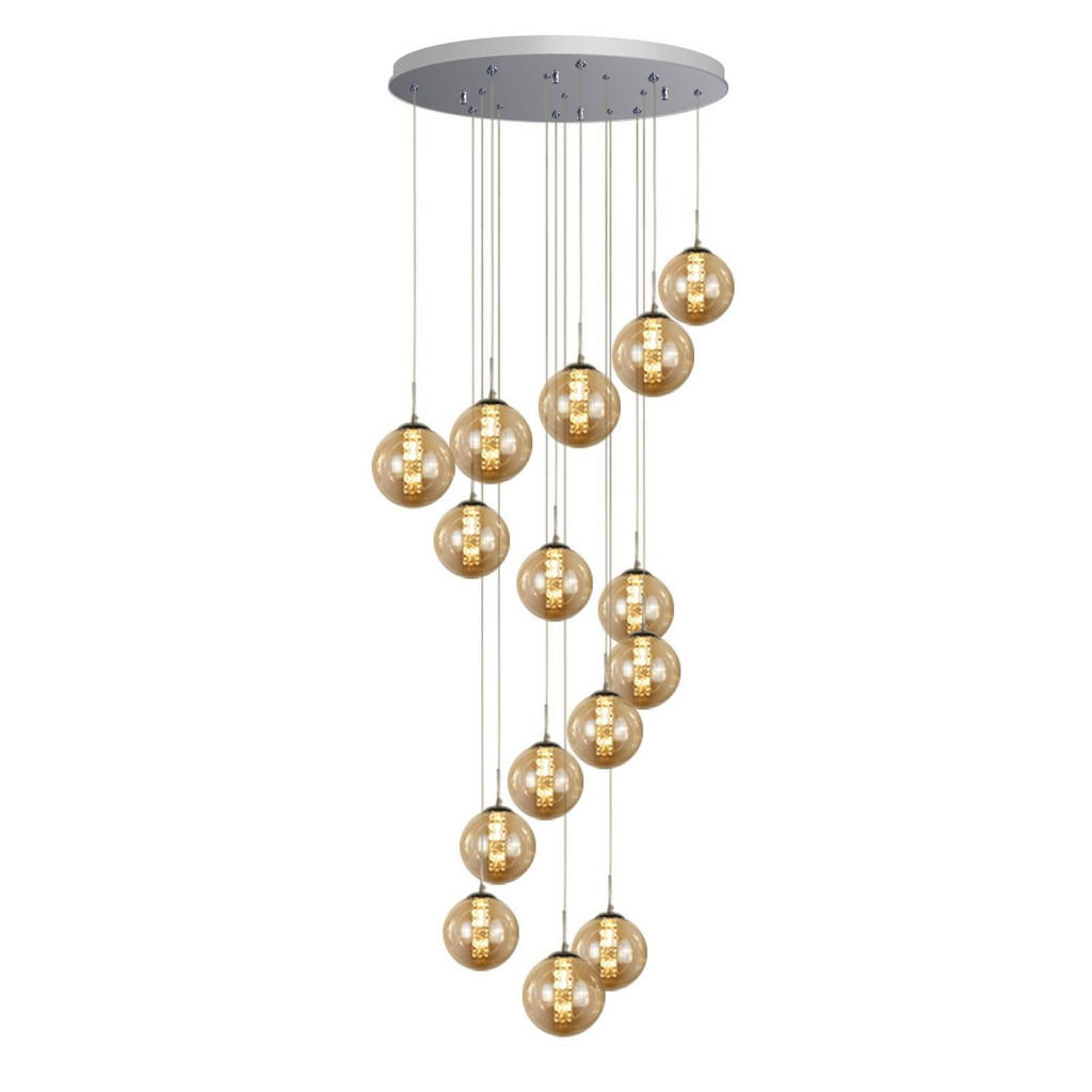 ZMH LED-HÄNGELEUCHTE Grau