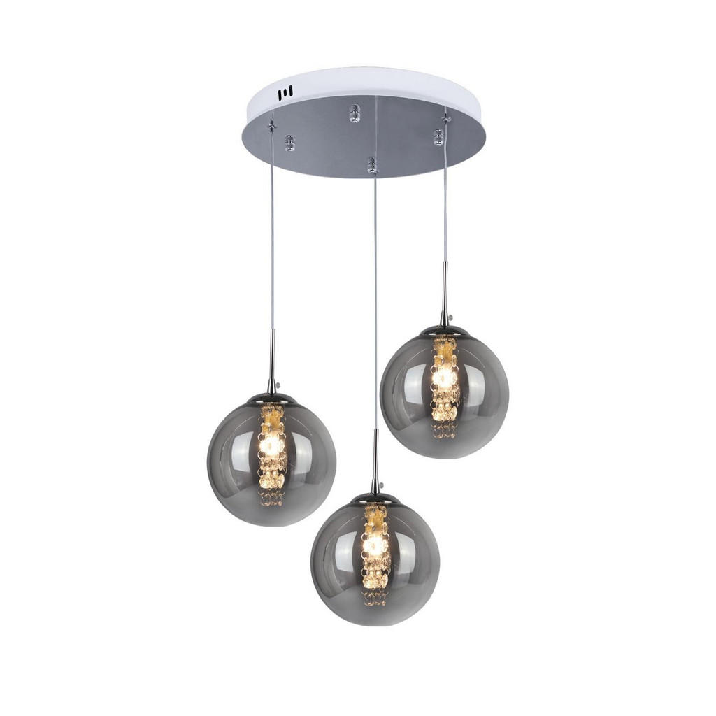 ZMH LED-HÄNGELEUCHTE Grau