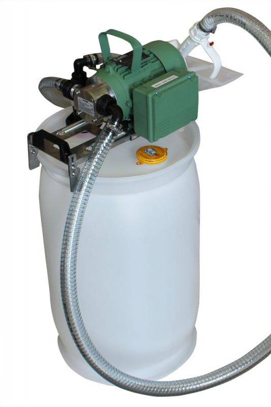 ZUWA Fasspumpe NIRO/V 580-B , 230 V; für Fässer Durchm. 540 bis 580 mm , ohne Zählwerk - 120721 von Zuwa