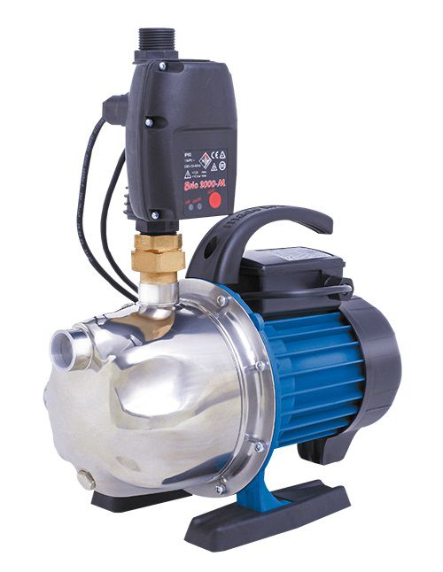 ZUWA Hauswasserwerk JET GP 100/E INOX 1200, 230 V; Elektronische Pumpensteuerung FLUOMAC/BRIO - 165010HWE von Zuwa (30)