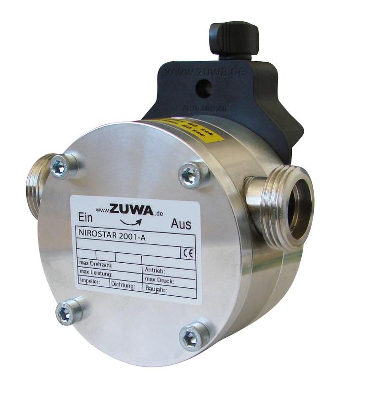 ZUWA NIROSTAR/V 2001-B, Impellerpumpe mit Adapter für Bohrmaschine - 132381300AB von Zuwa