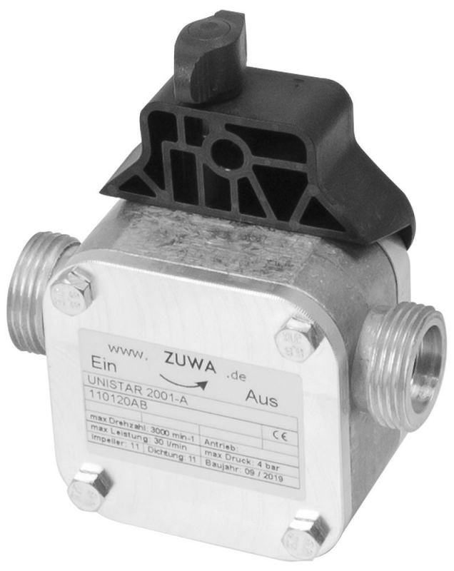 ZUWA UNISTAR/V 2001-A, Impellerpumpe mit Adapter für Bohrmaschine - 111311300AB von Zuwa