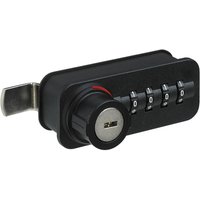 Zahlenschloss mit Riegel links Freecode Kunststoff/Stahl schwarz Zahlenschloss mit Riegel links Freecode Kunststoff/Stahl schwarz von HETTICH