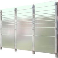 STAKET PRO Zaun, Glaszaun, Gesamtlänge: 3,32 m, 4 Pfosten STAKET PRO Zaun, Glaszaun, Gesamtlänge: 3,32 m, 4 Pfosten von Staket Pro