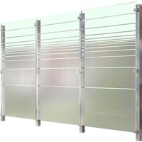STAKET PRO Zaun, Glaszaun, Gesamtlänge: 3,23 m, 4 Pfosten STAKET PRO Zaun, Glaszaun, Gesamtlänge: 3,23 m, 4 Pfosten von Staket Pro