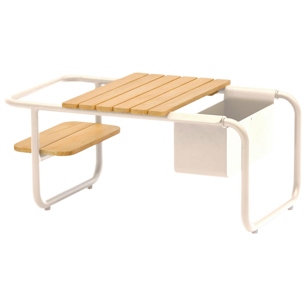 Zebra LOUNGETISCH Taupe, Teak Zebra LOUNGETISCH Taupe, Teak