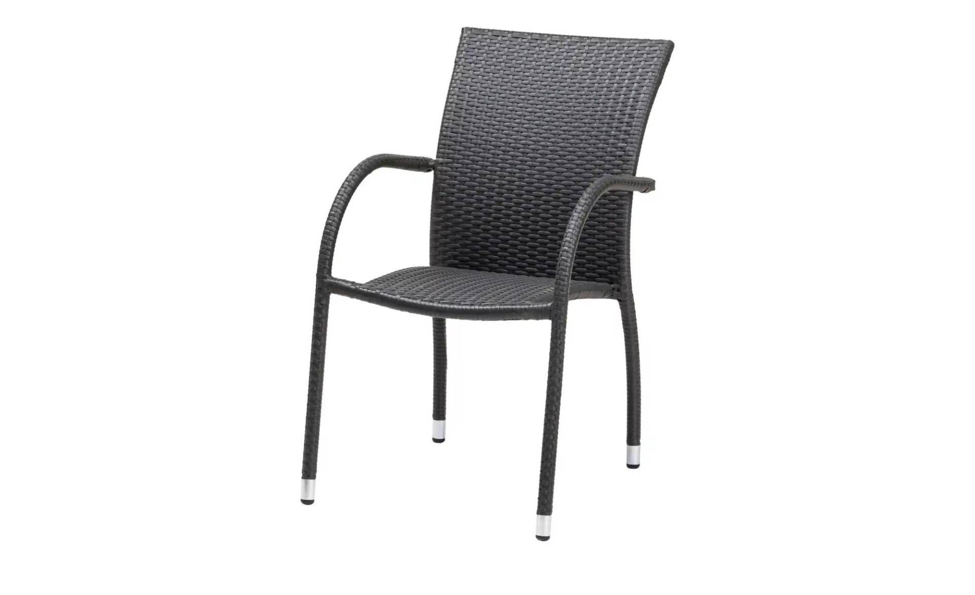 Zebra Stapelsessel  Milano ¦ grau ¦ Maße (cm): B: 53 H: 87 T: 70.0