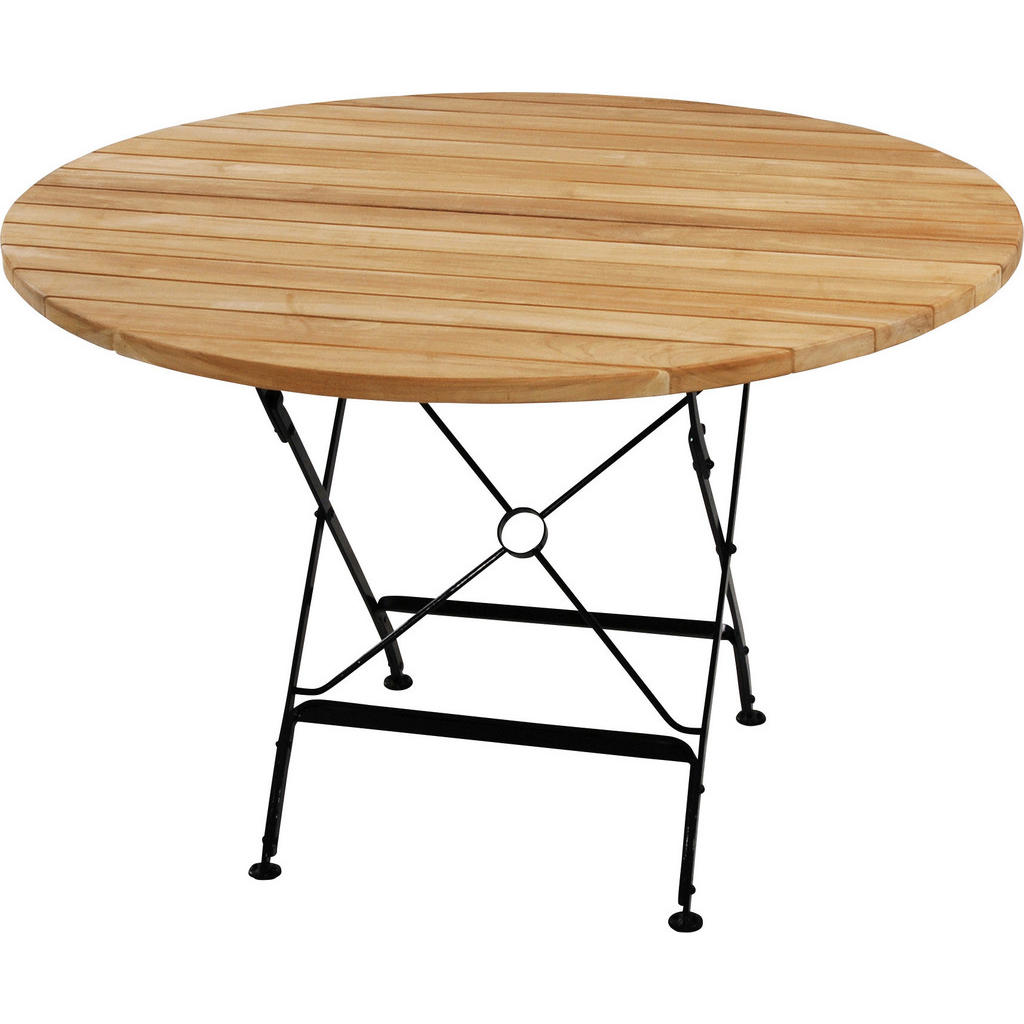 Zebra GARTENTISCH Schwarz, Teak Zebra GARTENTISCH Schwarz, Teak