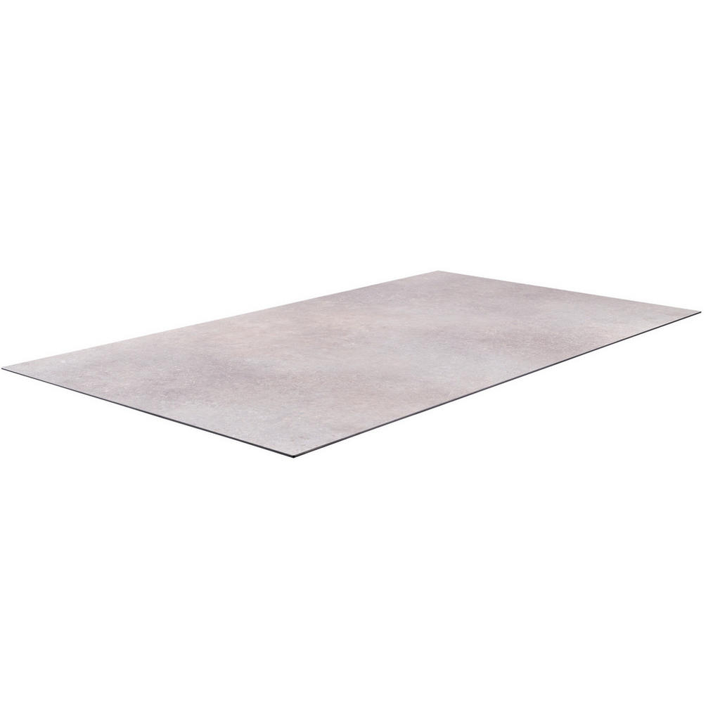 Zebra Süd Tischplatte , Grau , Kunststoff , rechteckig , 90x1.3 cm , Gartenmöbel, Gartentische