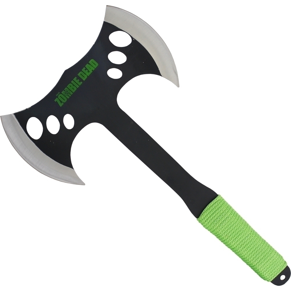 Zombie Dead Doppelkopf-Axt von Haller Zombie Dead