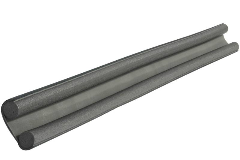Zugluftstopper 95 cm anthrazit Tür Dichtung Isolierung individuell zuschneidbar