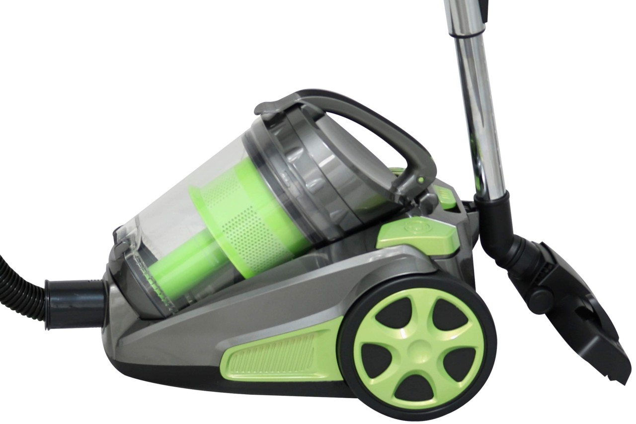 Zyklon Staubsauger HOMELINE 850 Watt Anthrazit/grün