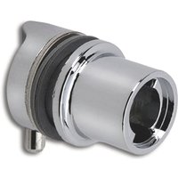 Glastürschloss Zylinderschloss für 6mm Glasstärke, Zamak poliert - Hekna von HEKNA