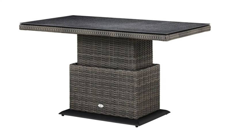 a casa mia Gartentisch  Padua ¦ grau ¦ Maße (cm): B: 90 H: 47