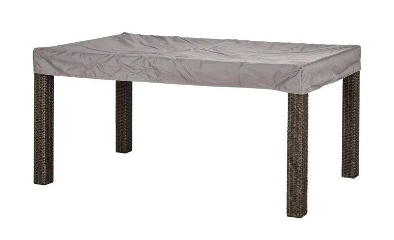 a casa mia Gartentisch-Schutzhülle  Padua ¦ grau ¦ Maße (cm): B: 160 H: 15 T: 90.0 Garten > Garten-Zubehör > Gartenmöbel Schutzhauben - Möbel Kraft