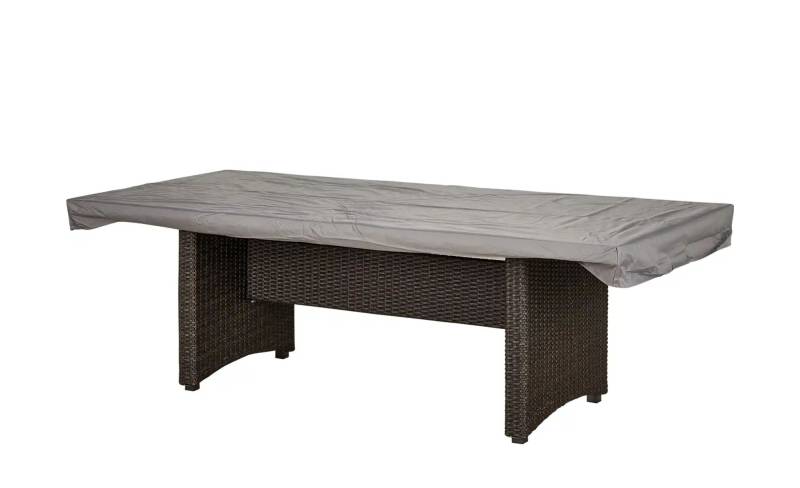 a casa mia Tisch-Schutzhülle  Padua ¦ grau ¦ Maße (cm): B: 220 H: 15 T: 100.0